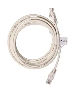 LANBERG sujungimo laidas cat.5e 3m, baltas
