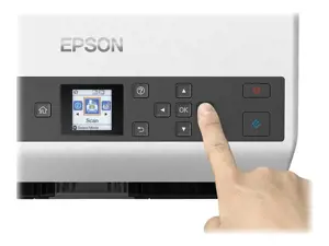 "Epson WorkForce DS-870", 600 x 600 DPI, 30 bitų, 24 bitų, 10 bitų, 8 bitų, 65 ppm