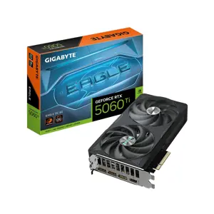 Vaizdo plokštė GIGABYTE GeForce RTX 5060 Ti 8 GB, GDDR7, GV-N506TEAGLE OC-8GD