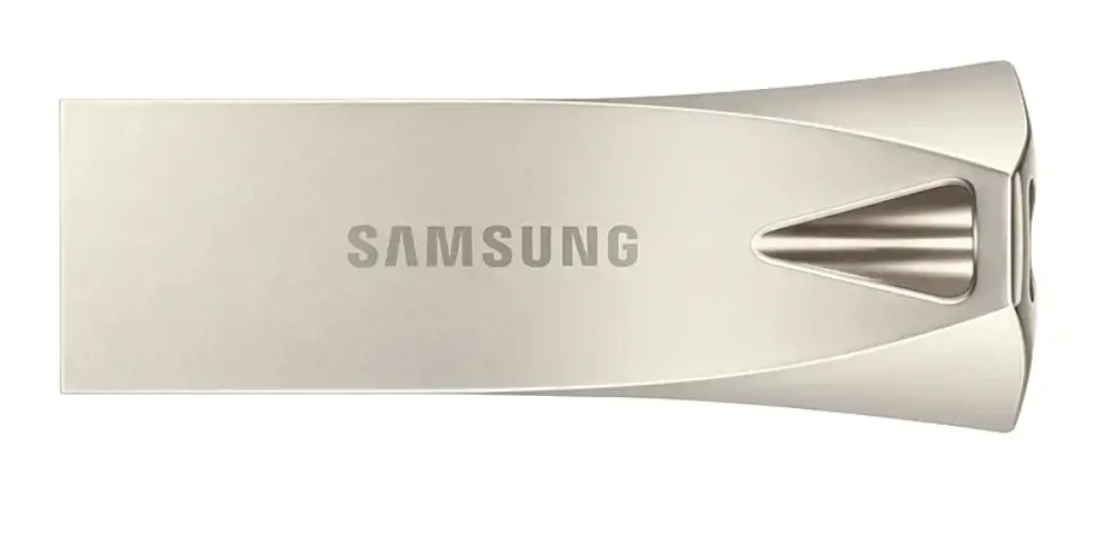 "Samsung" MUF-256BE, 256 GB, A tipo USB, 3.2 Gen 1 (3.1 Gen 1), 300 MB/s, be dangtelio, sidabrinės spalvos
