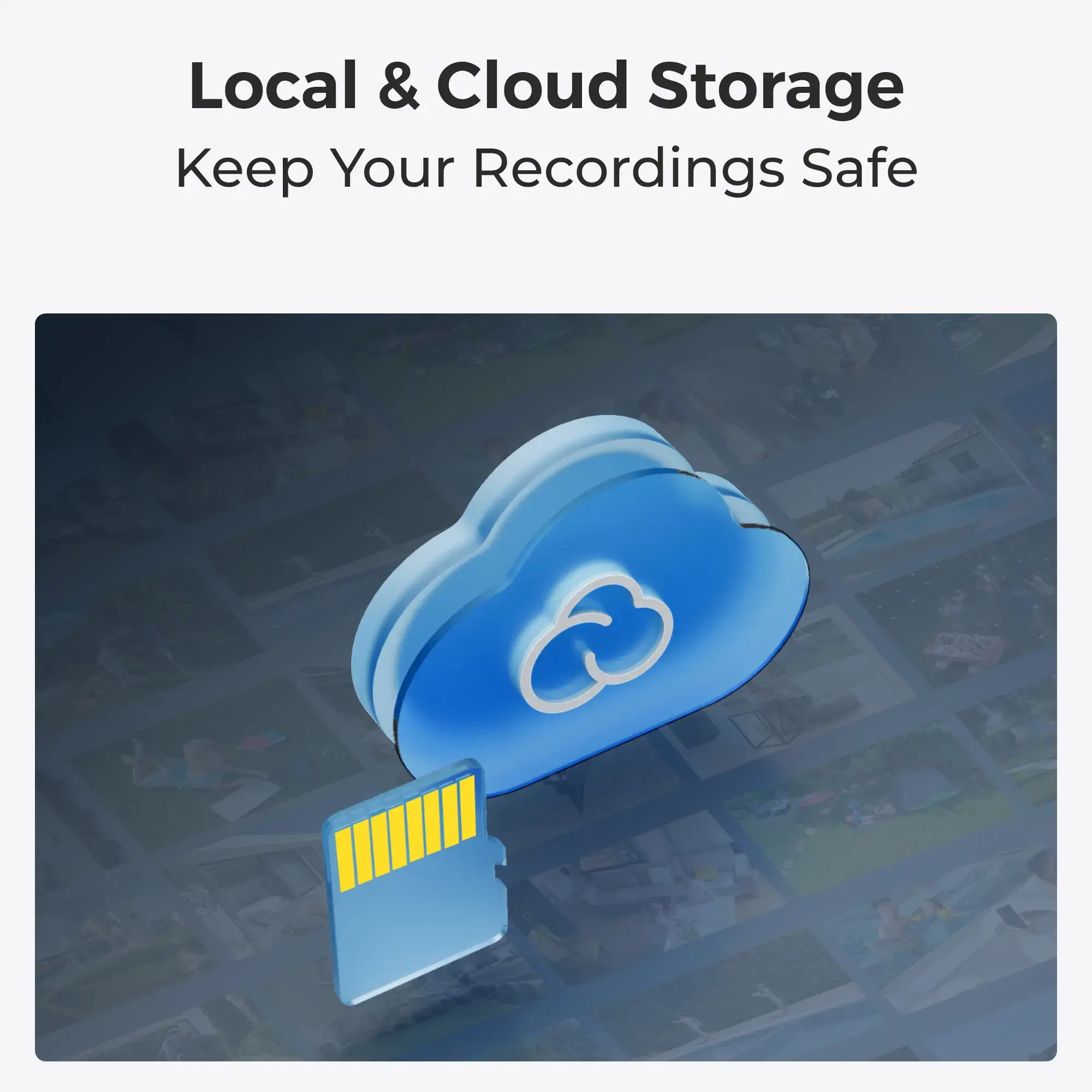 Reolink Argus Series B430 - 5MP Outdoor Wi-Fi Camera, Pan & Tilt, Person/Vehicle/Animal Detection, Color Night Vision, IP security camera, Indoor & outdoor, Wireless, Ceiling, White, Dome