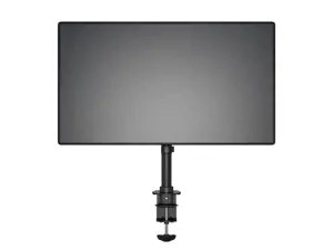 Multibrackets M Deskmount Basic Single, 10 kg, 38.1 cm (15"), 68.6 cm (27"), 100 x 100 mm, Height adjustment, Black
