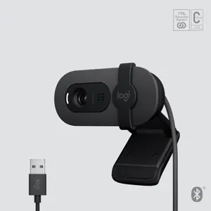Logitech Brio 105, 2 MP, Full HD, Brio 105 webcam with attached USB-A cable User documentation