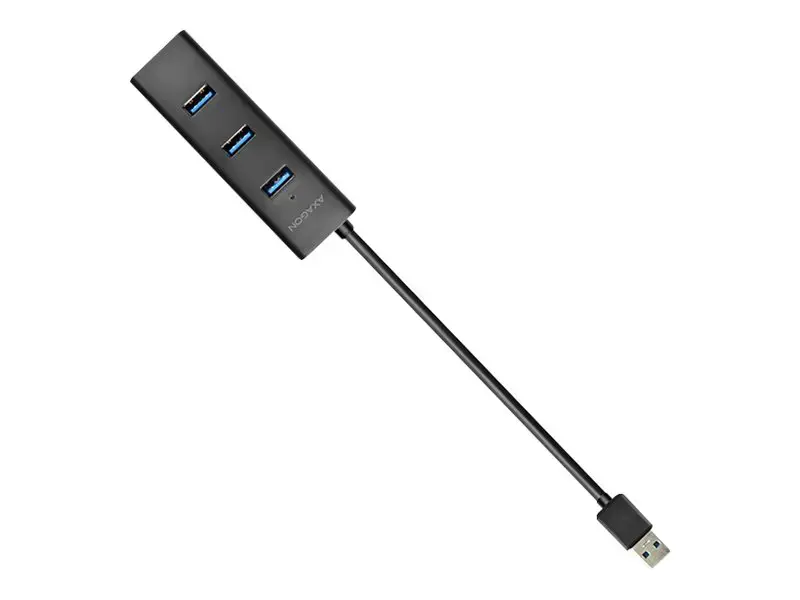 AXAGON HUE-S2B 4x USB3.0 įkrovimo koncentratorius, MicroUSB įkrovimo jungtis