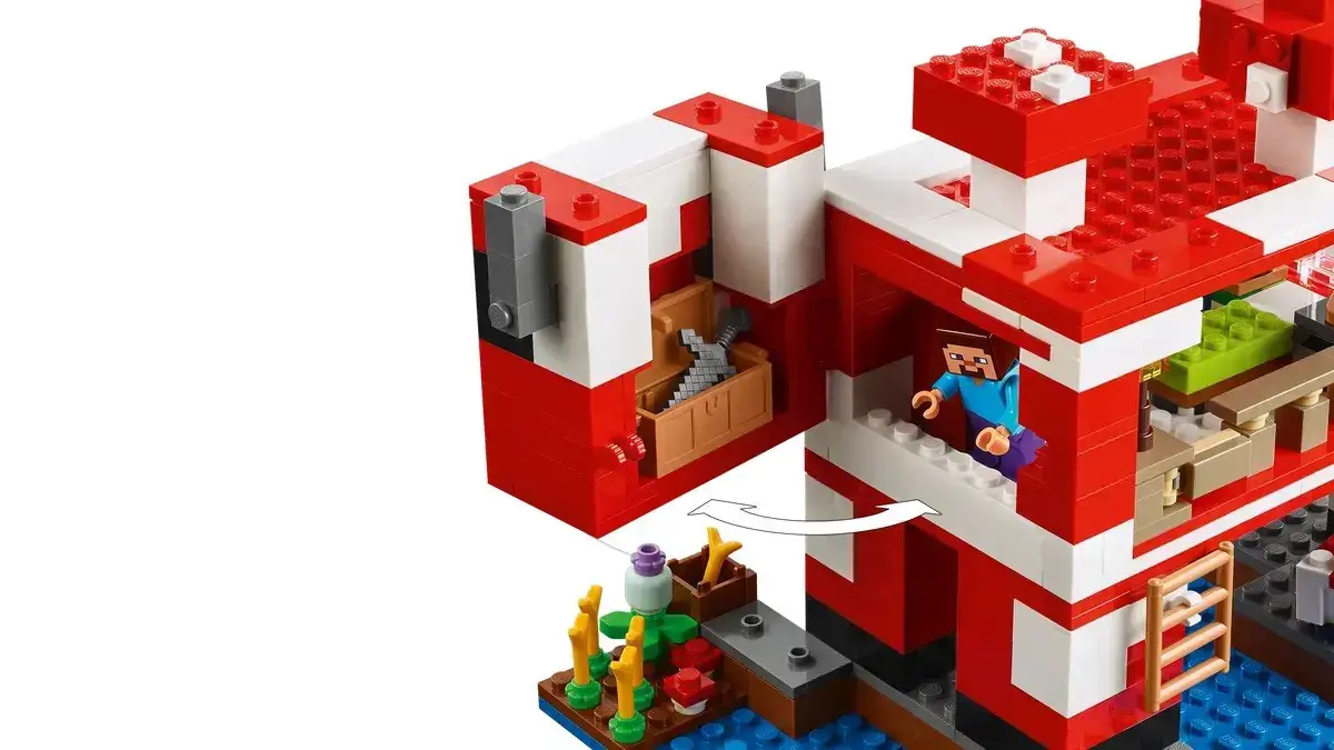 LEGO MINECRAFT 21270 The Mooshroom House