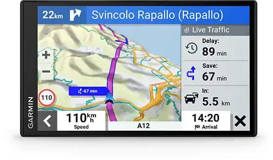 "Garmin DriveSmart 76 EU", MT-D, GPS