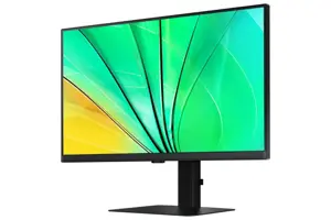 Samsung S60D, 61 cm (24"), 2560 x 1440 pixels, Quad HD, LCD, 5 ms, Black