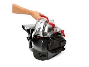 "Bissell" dėmių valytuvas "SpotClean Pro" su laidu, rankinis, plovimo funkcija, 750 W, raudonas / titano spalvos, 24 mėn. garantija