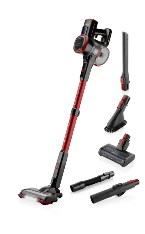 ETA Dulkių siurblys ETA223390000 Fenix Cordless operating Handstick 25.2 V N/A W Veikimo laikas (maks.) 40 min Pilka/raudona