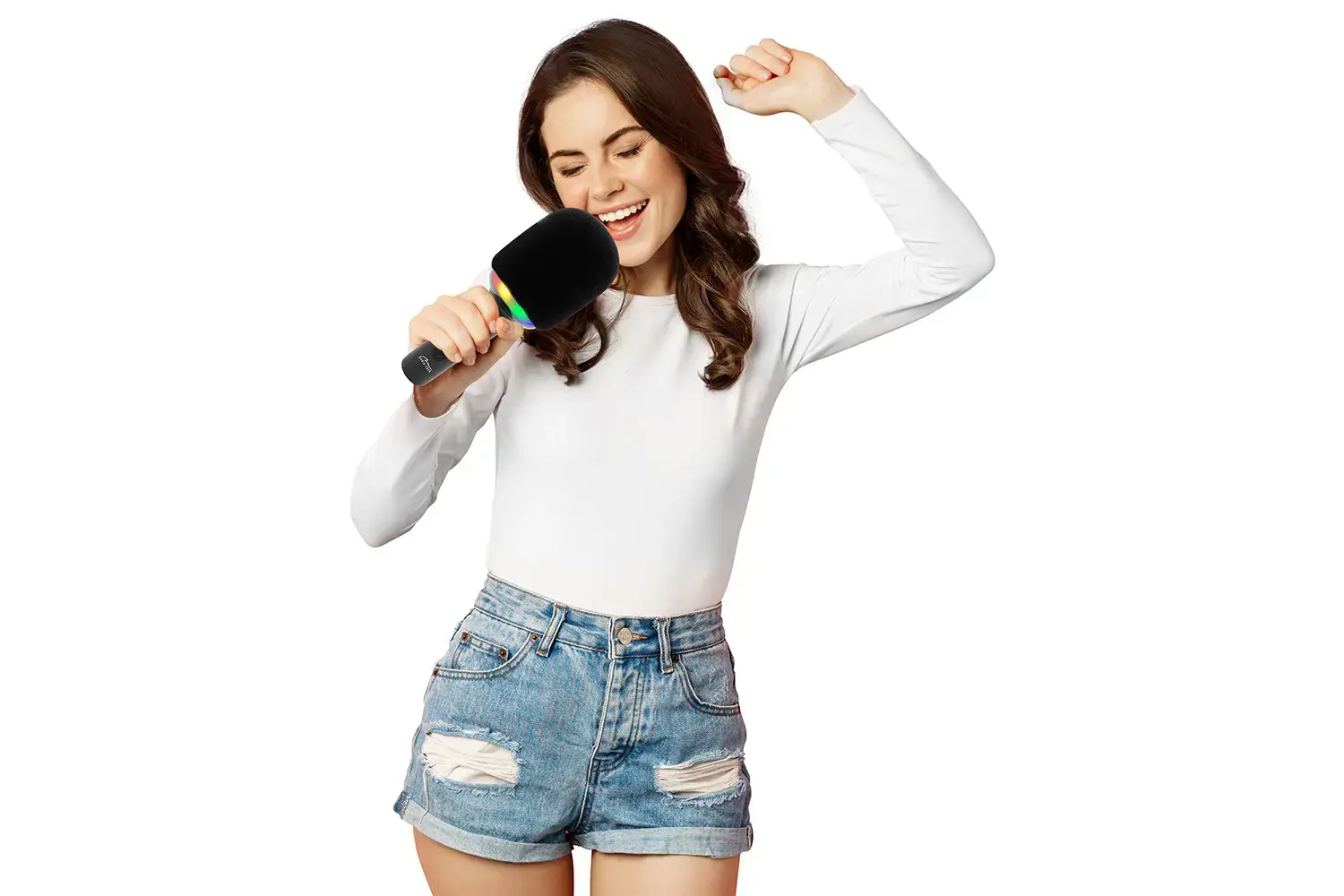 Karaoke microphone with Bluetooth speaker KARAOKE IDOL BT MT399