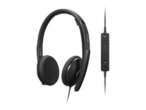 Lenovo 4XD1M45626, Wired, 20 - 20000 Hz, 137 g, Headset, Black