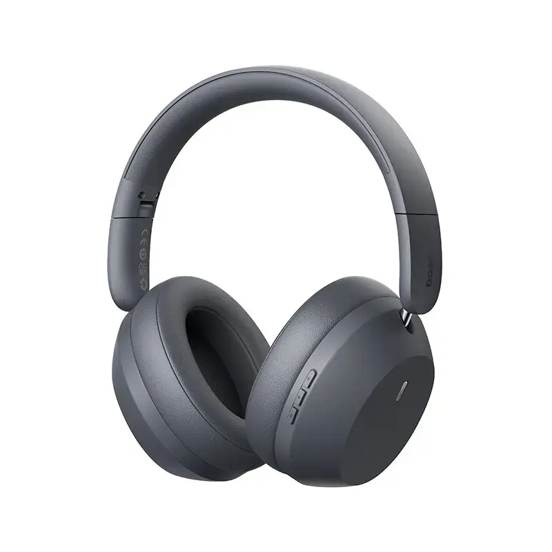 Baseus Bass 35 Max Headphones Wired & Wireless Head-band Music USB Type-C Bluetooth Grey