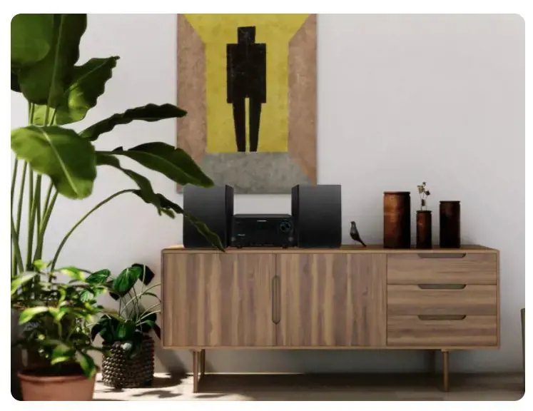 Blaupunkt micro stereo system with bluetooth MS14BT