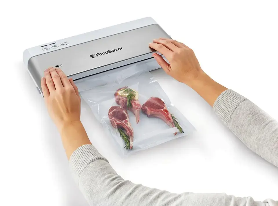 "FoodSaver VS0100X" vakuuminė sandarinimo mašina "Silver", balta