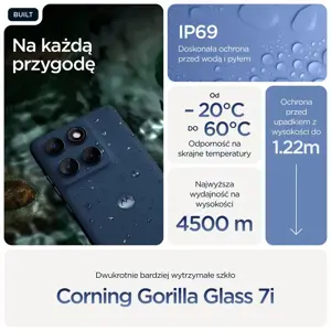 Motorola edge 60 16.9 cm (6.67") Dual SIM Android 15 5G USB Type-C 12 GB 256 GB 5200 mAh Blue