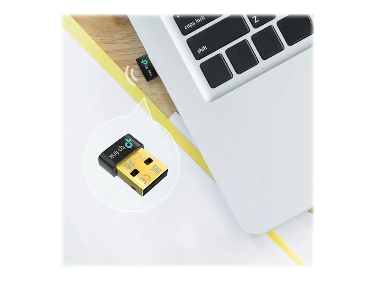 "TP-Link Bluetooth 5.0 Nano USB adapteris, A tipo USB, "Bluetooth", juodas, kompiuteris, 0-40 °C, 10-90 %