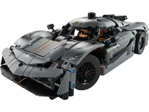 LEGO TECHNIC 42173 Koenigsegg Jesko Absolute Grey Hypercar
