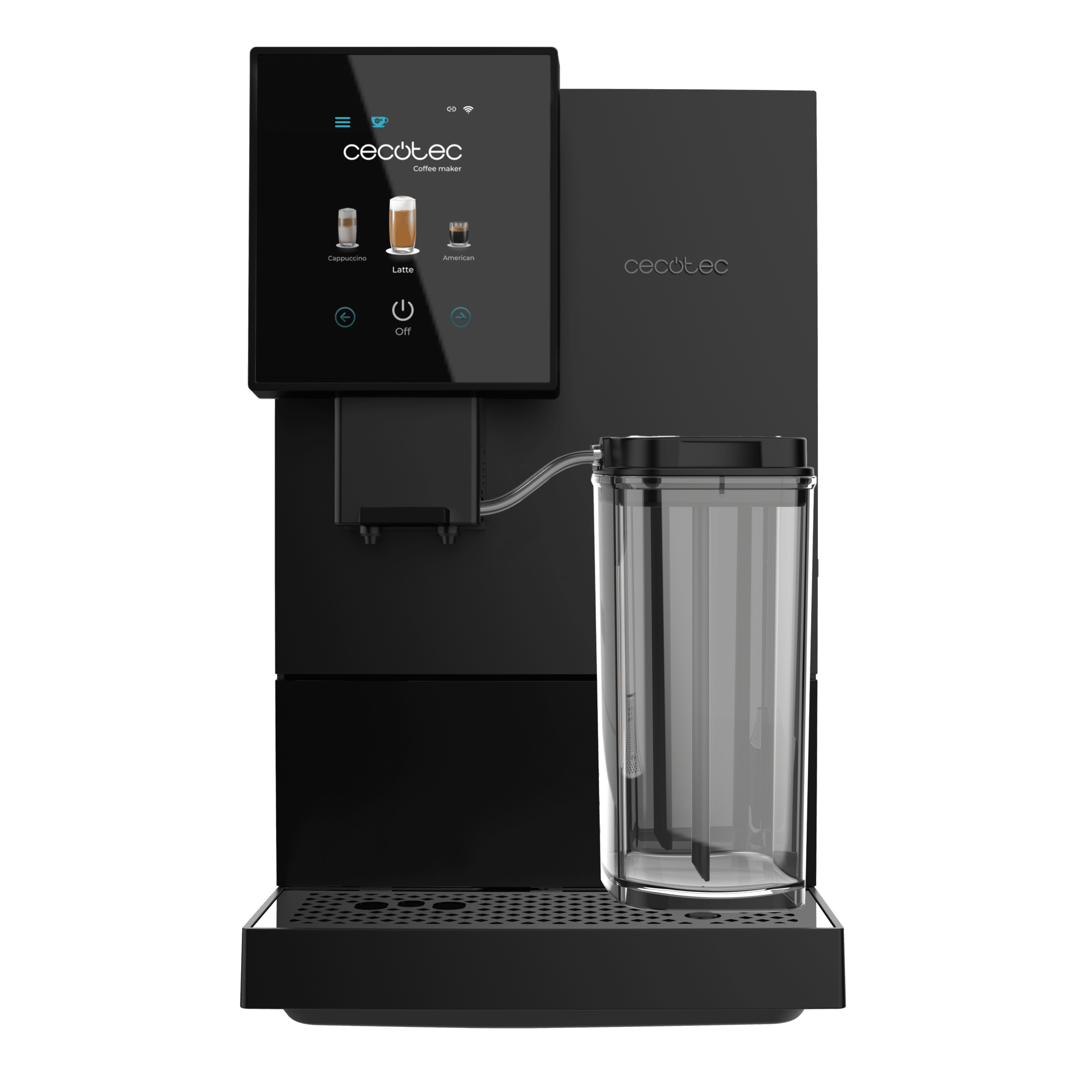 Kavos aparatas CECOTEC 1460, 1,1 litrai, Juoda, Super-automatic
