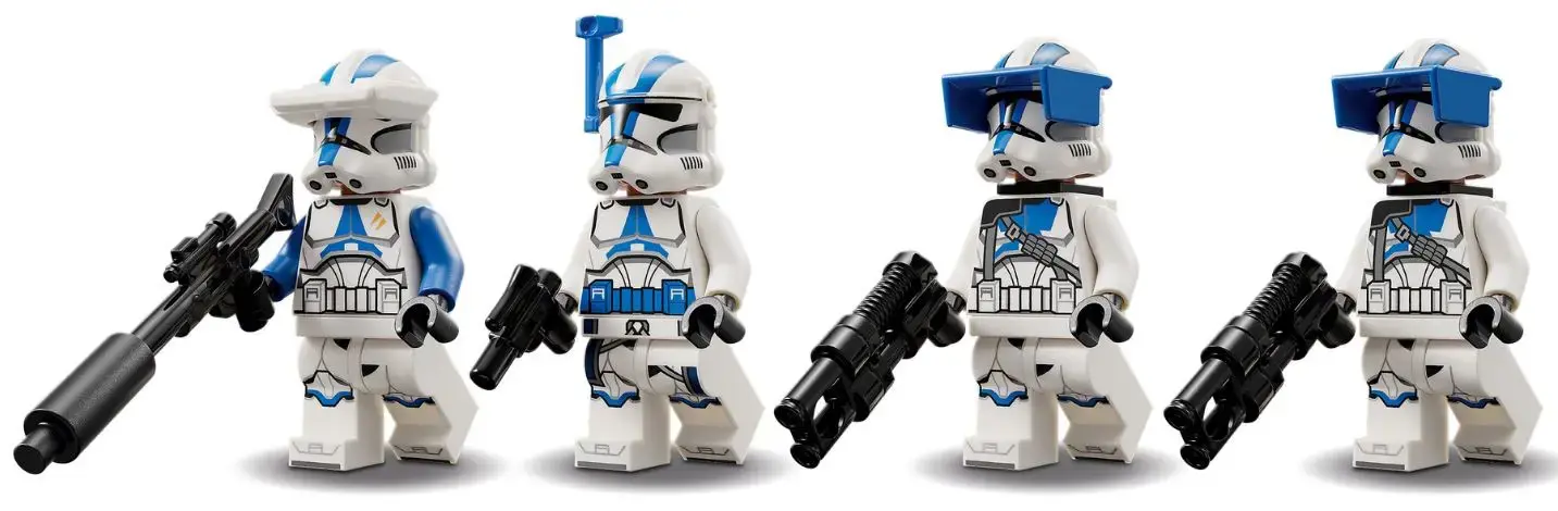 LEGO STAR WARS 75345 501-OJO KLONŲ BŪRIO KOVINĖ PAKUOTĖ