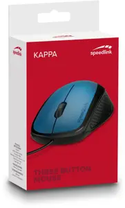"Speedlink" pelė Kappa USB, mėlyna (SL-610011-BE)