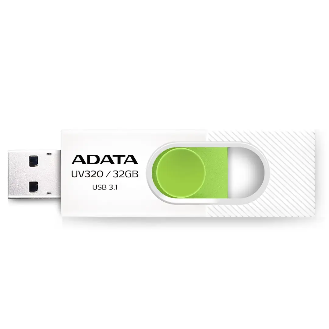 ADATA UV320 32GB USB3.1 baltos spalvos
