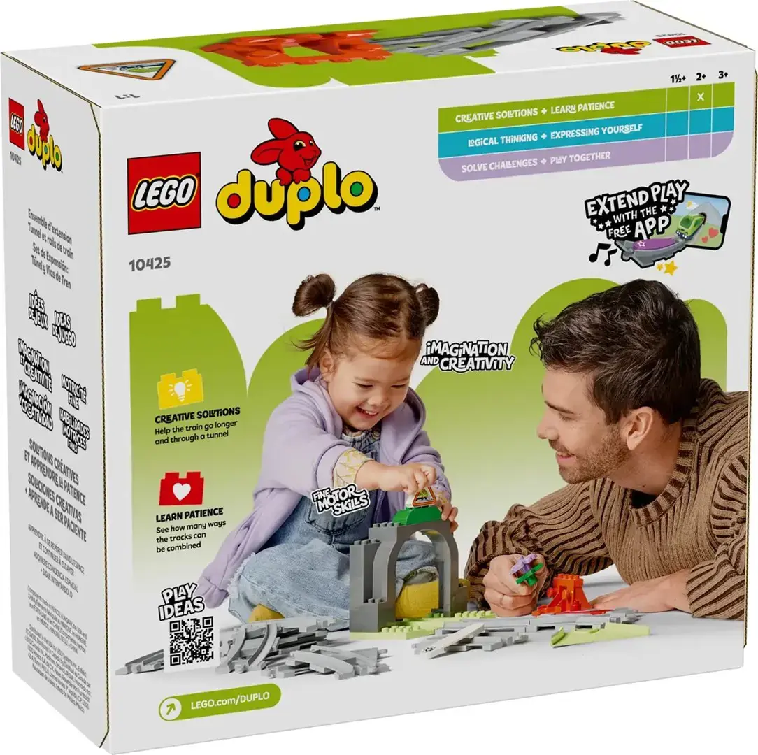 LEGO DUPLO 10425 Train Tunnel and Tracks - Expansion Set