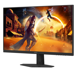 AOC G4 27G4HRE Monitorius 27'' Fast IPS FHD 1920x1080, 1 ms, 300 cd/m2, 200 Hz, Juoda