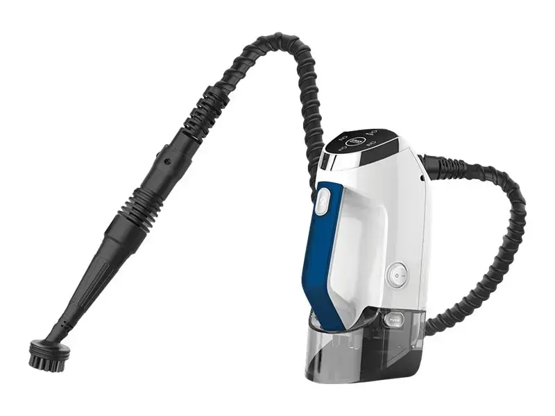 "Polti Vacuum" garų šluota su nešiojamuoju garų valytuvu PTEU0299 Vaporetto 3 Clean_Blue Galingumas 1800 W, vandens bako talpa 0,5 l, balta/mėlyna