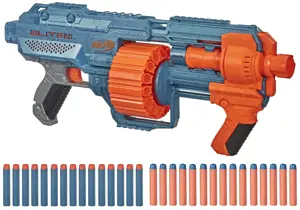 Nerf Elite 2.0 Shockwave RD-15, Žaislinis blasteris, 8 m., 99 m., 1,35 kg