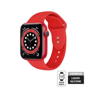 "Crong Liquid Band" apyrankė "Apple Watch" 38/40/41 mm (raudona)
