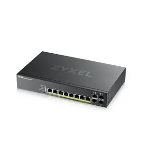 Zyxel GS2220-10HP-EU0101F, valdomas, L2, Gigabit Ethernet (10/100/1000), maitinimas per Ethernet (PoE), montuojamas į stovą