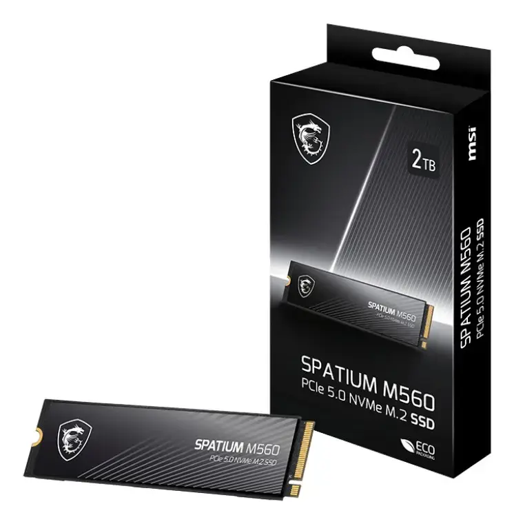 SSD diskas MSI SPATIUM M560 2 TB, M.2, PCI Express 5.0