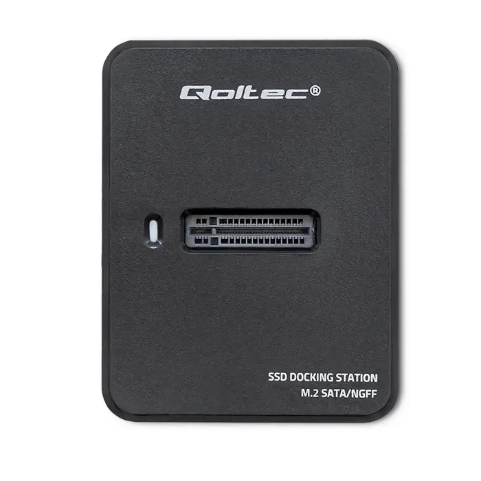QOLTEC 50314 Prisijungimo stotelė SSD M.2 SATA NGFF USB 3.1