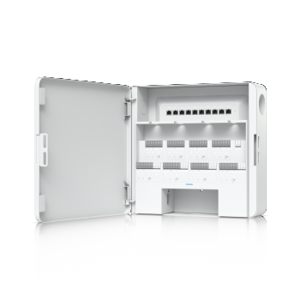 UBIQUITI ENTERPRISE-GRADE ACCESS HUB WITH ENTRY AND EXIT CONTROL UP TO EIGHT DOORS AND BATTERY BACKUP SUPPORT