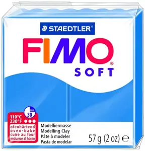 Modelinas FIMO SOFT, 57 g, vandenyno mėlyna sp.
