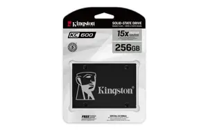 SSD diskas KINGSTON KC600 256 GB, 2.5", SATA 6Gb/s