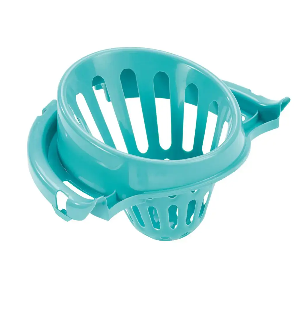 Leifheit 56792 mop Metal, Plastic, Viscose Turquoise, White