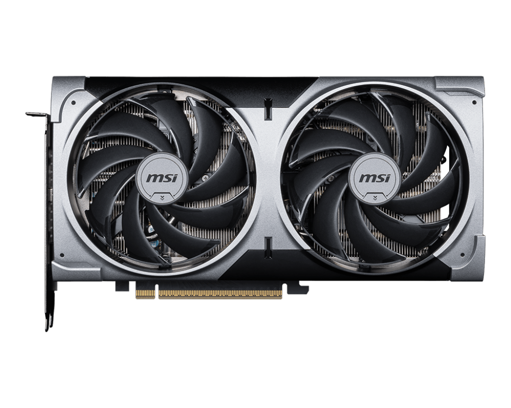 Vaizdo plokštė MSI GeForce RTX 5070 12 GB, GDDR7, 192 bitai, GEFORCE RTX 5070 12G VENTUS 2X OC