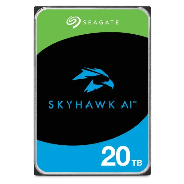 Seagate SkyHawk AI, 16 TB, 7200 RPM, 256 MB, 3.5", Serial ATA III