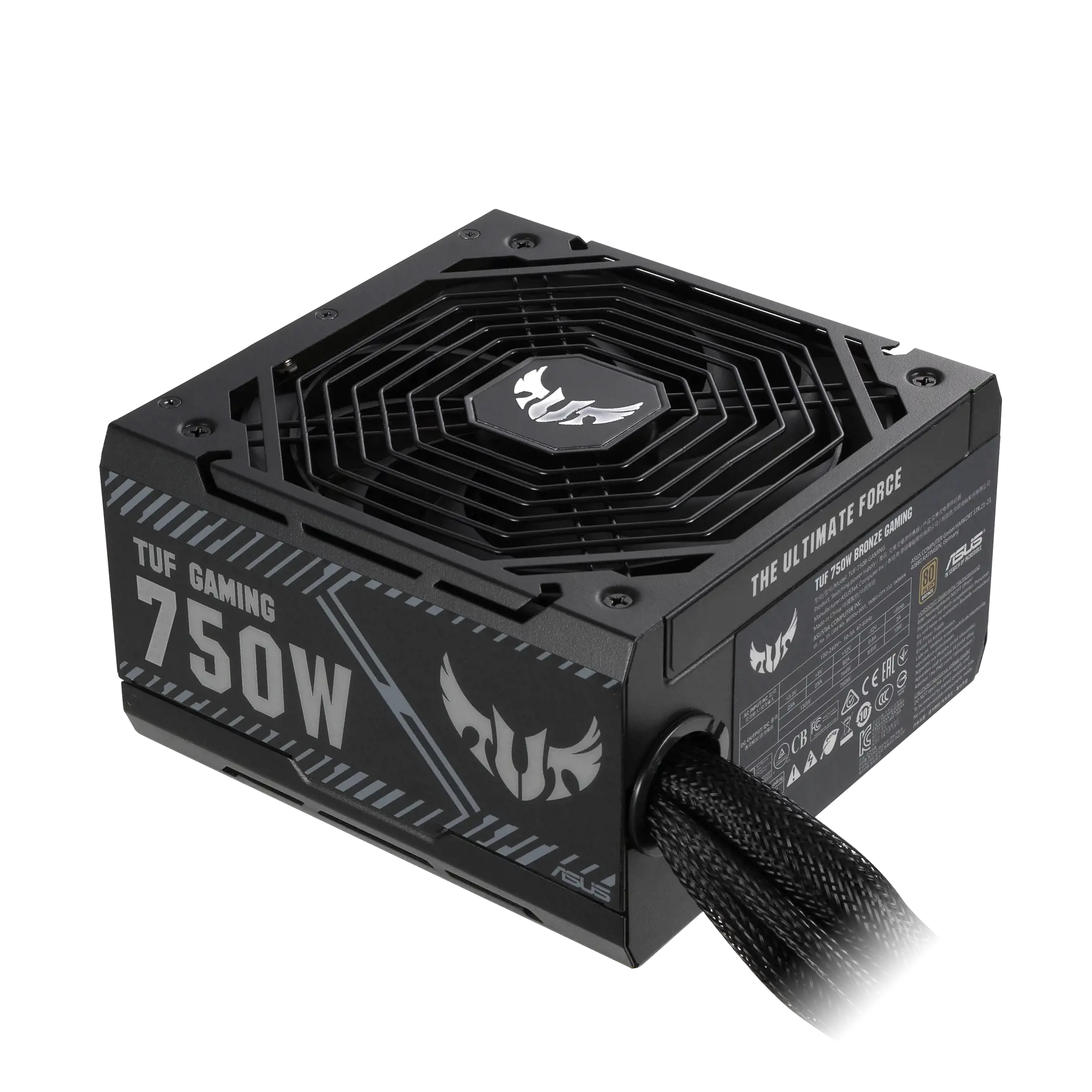 Maitinimo blokas ASUS TUF-GAMING-750B, 750 W, 80 PLUS Bronze