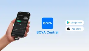 Boya wireless microphone mini 2-02 USB-C, lunar silver