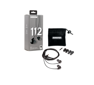 "Shure SE112" ausinės, pilkos spalvos