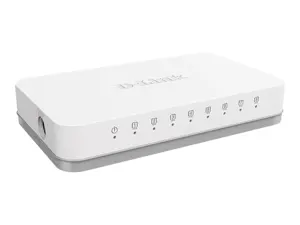 D-Link GO-SW-8G/E, nevaldomas, Gigabit Ethernet (10/100/1000), dvipusis duomenų perdavimas