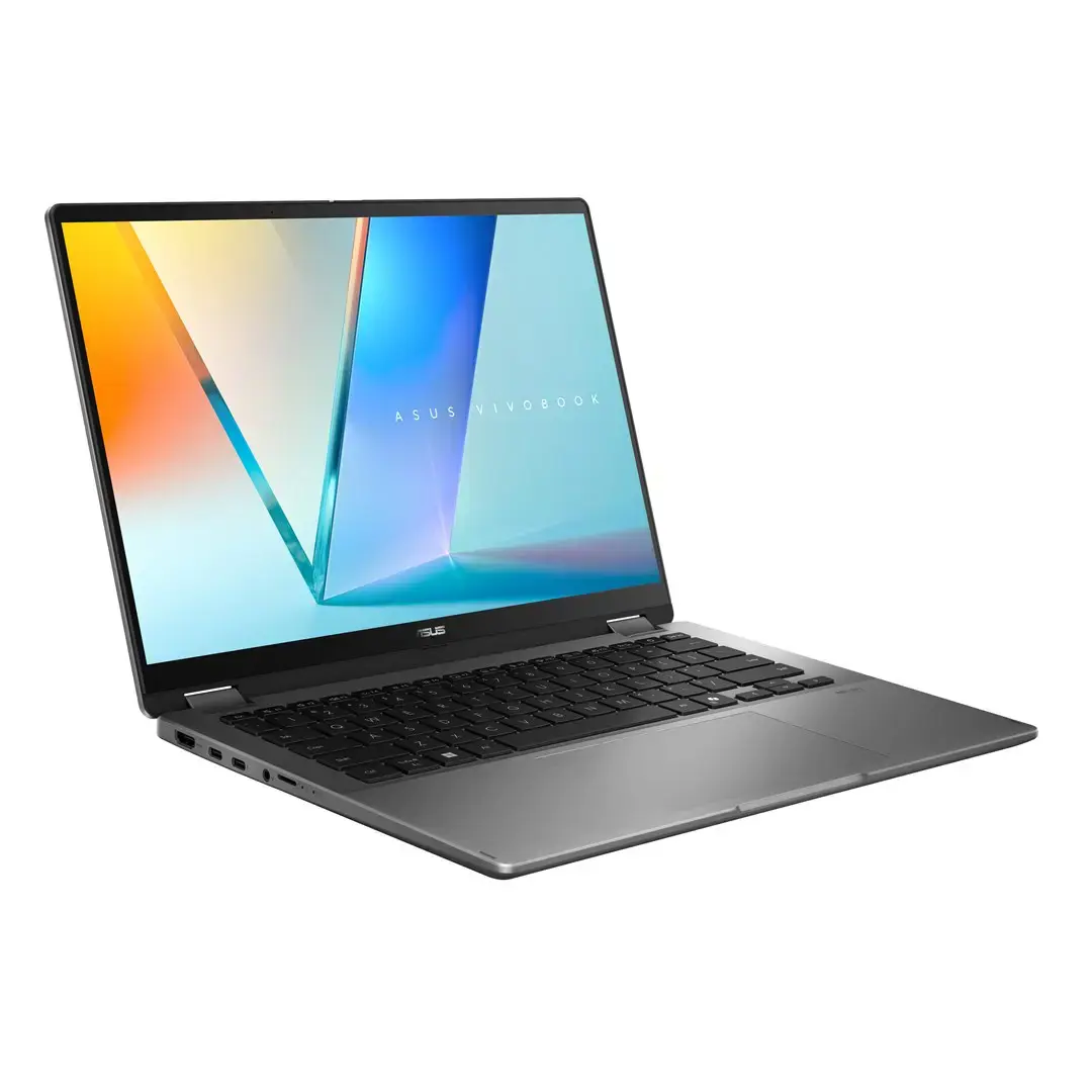 ASUS Vivobook 14 Flip TP3407SA-DS74T Intel Core Ultra 7 256V Hybrid (2-in-1) 35.6 cm (14") Touchscreen WUXGA 16 GB LPDDR5x-SDRAM 1 TB SSD Wi-Fi 7 (802.11be) Windows 11 Home Grey New Repack/Repacked