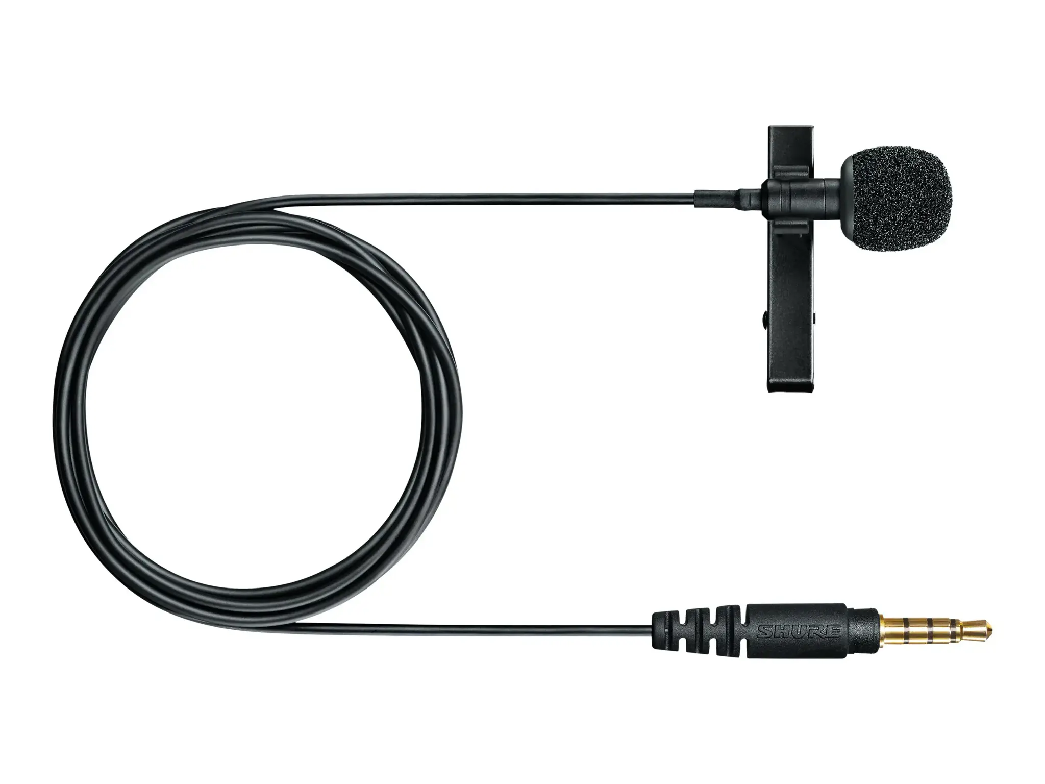 Shure MVL Lavalier Microphone for Smartphone or Tablet | Shure