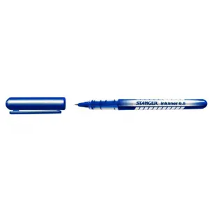 Stanger Rašiklis Solid InkLiner 0.5 mm, mėlynas, pakuotėje 1 vnt 7420002