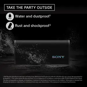 Sony Speaker | ULT FIELD 3 | Waterproof | Bluetooth | White | Portable | Wireless connection