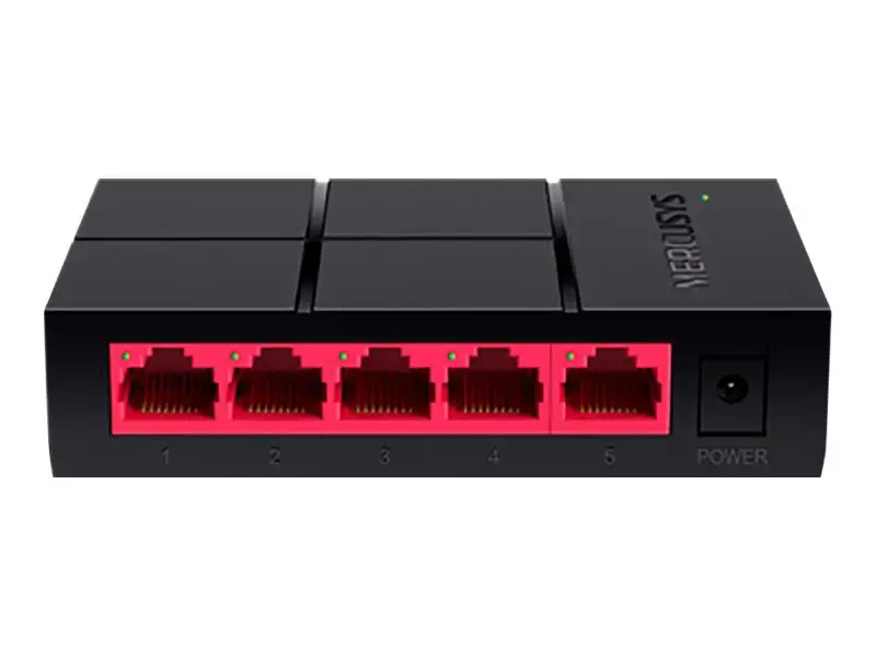 Šakotuvas Mercusys Switch MS105G Unmanaged, Desktop, Power supply type External