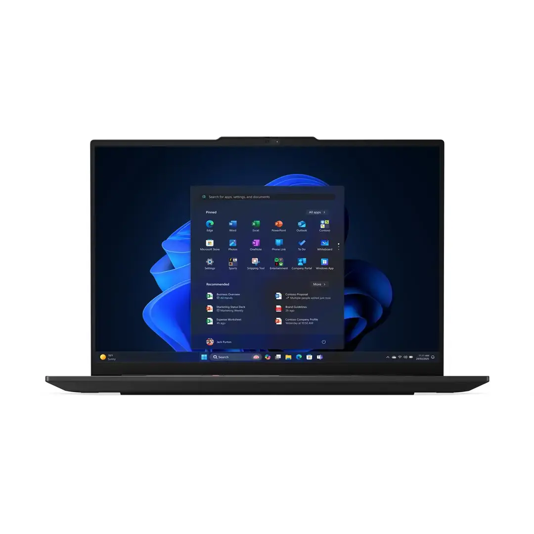 Lenovo ThinkPad E16 Gen 3 (Intel) Copilot+ PC Intel Core Ultra 5 226V Laptop 40.6 cm (16") WUXGA 16 GB LPDDR5x-SDRAM 512 GB SSD Wi-Fi 6E (802.11ax) Windows 11 Pro English Black
