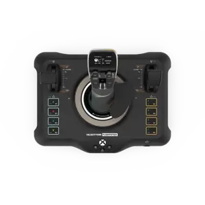 "Turtle Beach VelocityOne", Joystick, kompiuteris, "Xbox One", "Xbox Series S", "Xbox Series X", laidinis ir belaidis, "Bluetooth" / USB, C tipo USB, juodas